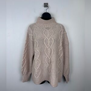 LoveShackFancy Women Izia Pullover Sweater Size Medium